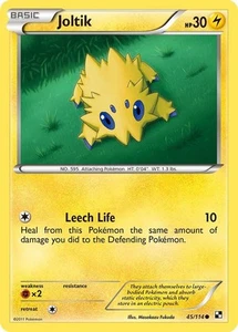 Pokemon Joltik (45) Black and White 45/114 LP - Picture 1 of 1