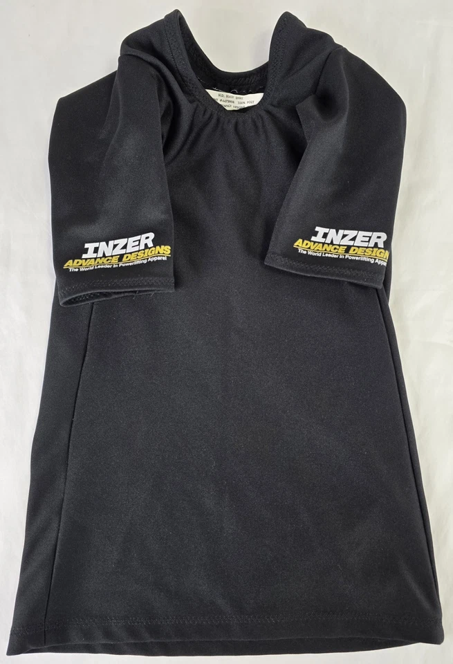 Inzer H.D. (Heavy Duty) Bench Shirt 26 Black Very Small Kid Size Polyester - Image 1 of 4