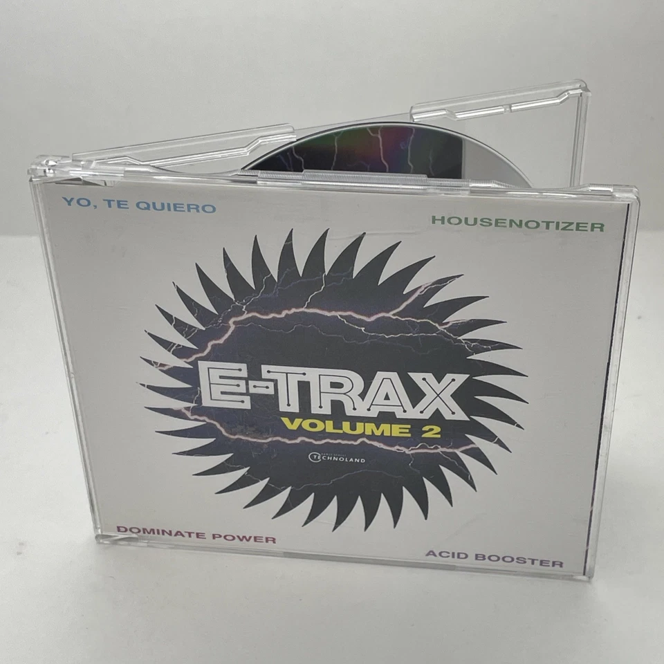 E-Trax Volume 2 Maxi-Single CD 1992 Dance Street Technoland German Import Rare - Image 1 of 1