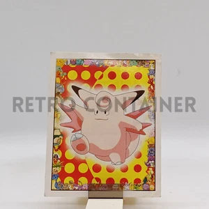 NINTENDO POKEMON MERLIN Sticker Card (1999 Series 1) - 36 - Clefable - Picture 1 of 1