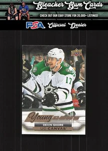 2015 Upper Deck C229 Devin Shore UD Canvas Young Guns Rookie - Picture 1 of 2
