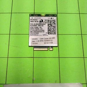Laptop Computer Huawei 723895-001 MU736 Network Card - Photo 1/3