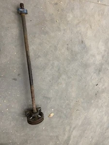Genuine OEM Grasshopper 618 Driveshaft Powershaft Sheave Power Shaft 393758 - Picture 1 of 6