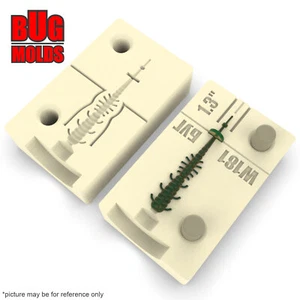 Bait DIY Fishing Mold Soft Plastic Baits Lure Plastisol Bass Chita - Picture 1 of 3