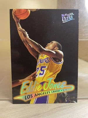 1996-97 Fleer Ultra Basketball #54 Eddie Jones - Image 1 of 2