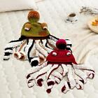 Octopus Costume Hat Soft Cute Novelty Hat Knitted Winter Hat for Winter Sports
