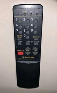 Control remoto Fisher FXBD 436MB00401 para Fisher TV PC3520 PC4520 IR - PROBADO - Imagen 1 de 4