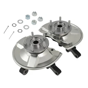 For Jeep Patriot Compass 2007 - 2017 Front Steering Knuckle + Wheel Hub Bearings - Picture 1 of 16