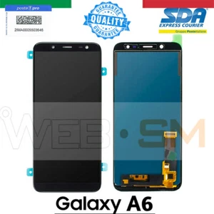 LCD SCHERMO DISPLAY VETRO TOUCH SCREEN SAMSUNG GALAXY A6 2018 A600 A600FN A600F - Imagen 1 de 1