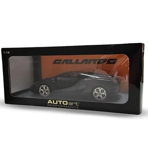 Lamborghini GALLARDO Black by AutoArt Performance 1/18 Model Car NEW in Box - Picture 1 of 3