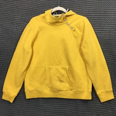 LRL Lauren Ralph Jeans Sudadera con Capucha Para Mujer Grande Amarillo A Presión Canguro Bolsillos Informal Foto 1 de 4