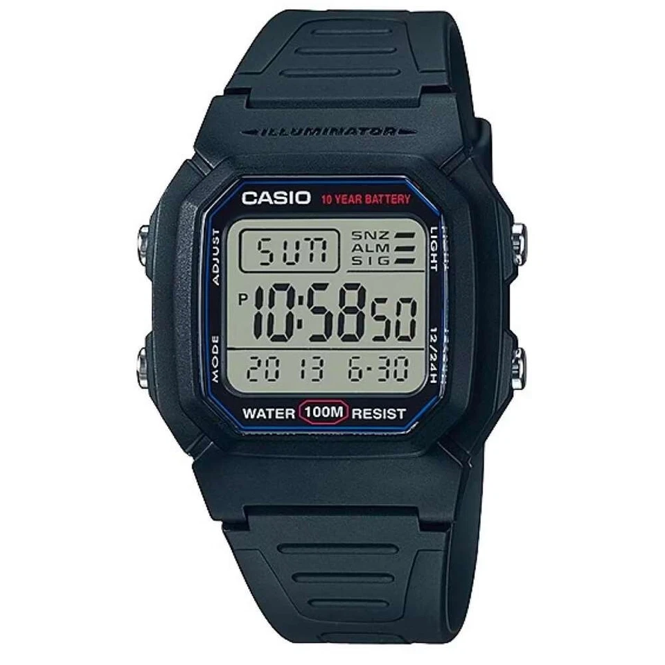 Orologi da polso Uomo Casio W-800h-1avef