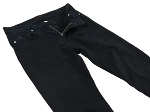 J.Lindeberg MENS BLACK JEANS Size W29/L32 Mid Rise Slim Fit Denim - Picture 1 of 11