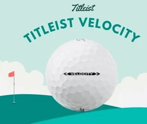 48 Titleist Velocity (2024 - All White) 5A Free Shipping - Picture 1 of 4
