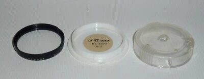 Soft Effect Filter for Contax Sonnar 42mm N.v.Toth Budapest Blur DUO  "Duto 0" - Image 1 of 4