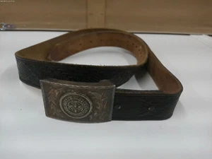 VINTAGE MEXICO SILMET STERLING SILVER AZTEC MAYAN CALENDAR BELT - Picture 1 of 7