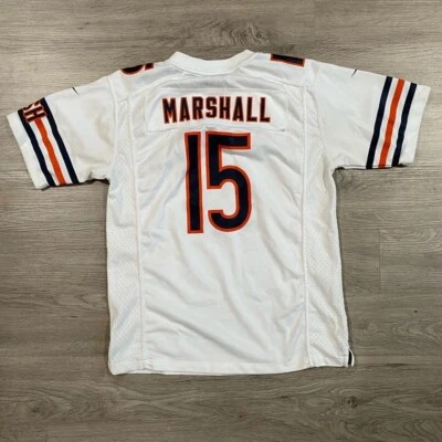 耐克 NFL On Field Brandon Marshall 女式白色球衣芝加哥熊队 — 第 1/4 张图片