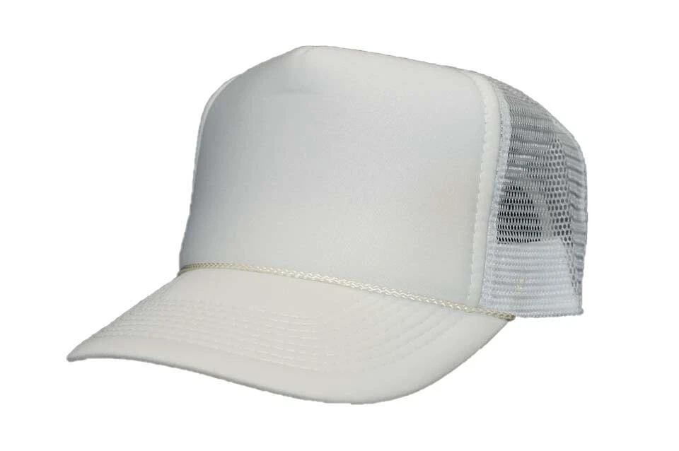 Бейсболка с сеткой из пеноматериала регулируемая бейсболка однотонная однотонная мужская - Изображение 1 из 1