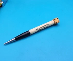 vintage advertising mechanical pencil bockhaus mfg & supply Co. Colorado dice - Picture 1 of 12