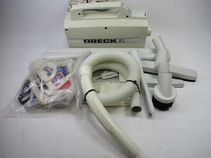 ORECK XL BB-280D Compact Canister Handheld Vacuum W/ CarryCase & New Bags - Picture 1 of 10