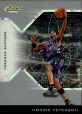 2004-05 Finest X-Fractors Raptors Basketball Card #62 Morris Peterson/199