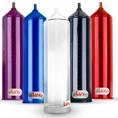 LeLuv Replacement Cylinder for EasyOp Penis Pumps 2.25", 2.25" & 2.50" Diameters - Image 1 of 3