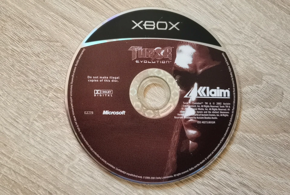 Turok Evolution Xbox (Xbox 360 One Series X) - Image 1 of 1