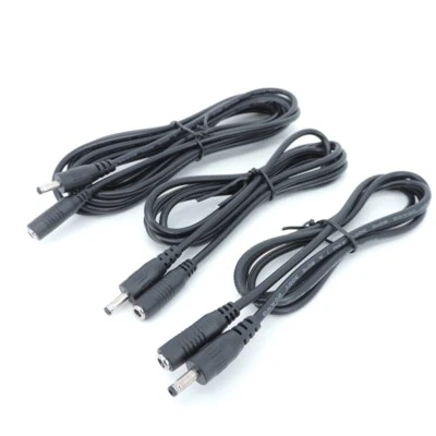 1-5M DC 3.5mm x 1.35mm Male to Female Power supply Connector adapter 3A Cable - Image 1 of 4