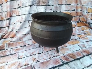 Vintage Cast Iron Cauldron - Picture 1 of 7