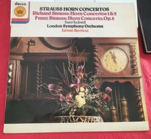 LSO & Kertesz "Strauss: Horn Concertos" Original 1978 Decca UK Vinyl LP JB17 EX - Picture 1 of 8