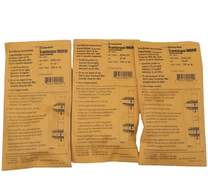 (3pk) Fenner Drives Trantorque Mini Keyless Bushing 5/16" 6202107 New Sealed - Picture 1 of 3