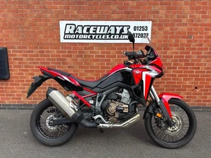 HONDA CRF1100L AFRICA TWIN DCT 2021 RED 2,748 MILES USED MOTORCYCLE - Picture 1 of 4