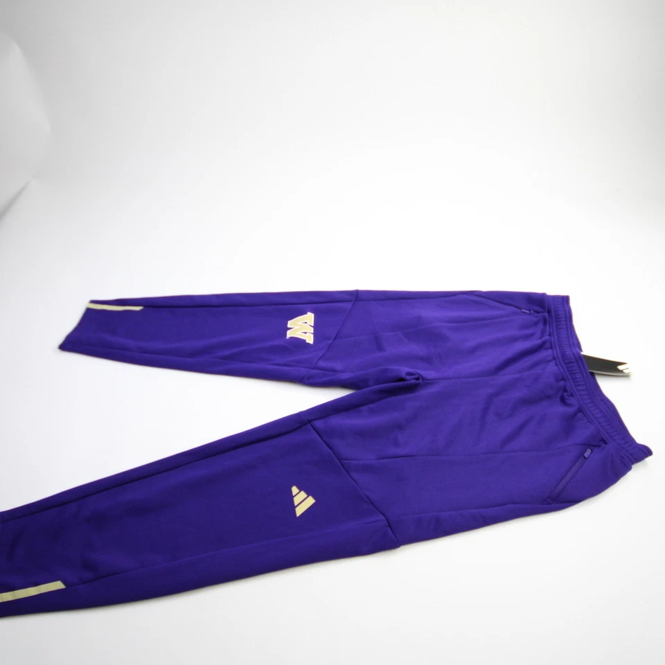 Pantalones deportivos Adidas Washington Huskies púrpura para mujer nuevos Foto 1 de 1