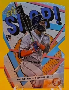 2023 Topps Pristine Michael Harris II RC #OS-7 "¡Oh, Snap!" Braves Rookie L1 - Imagen 1 de 7