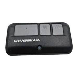 Chamberlain 953EV-P2 Telecomando per porta garage 3 pulsanti nero 3433OB NO scatola o clip - Foto 1 di 2