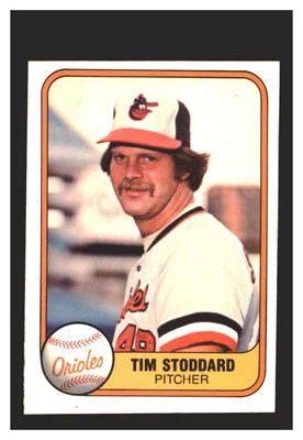 1981 Fleer #176 Tim Stoddard Baltimore Orioles NM-MT - Image 1 of 2
