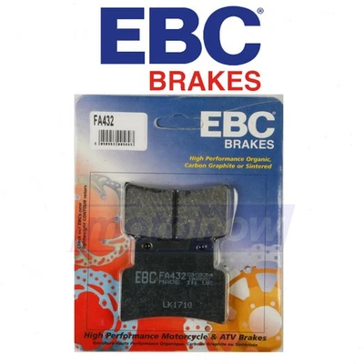EBC Front Organic Brake Pads for 2010-2014 Aprilia Shiver 750 - Brake Brake yo Foto 1 de 4