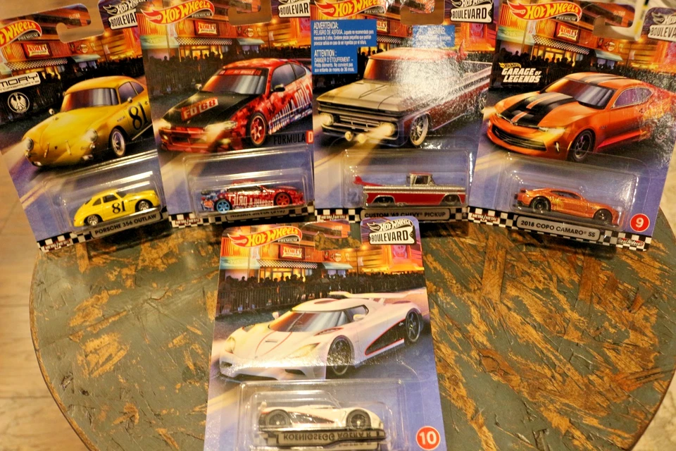 Hot Wheels Premium Boulevard Premium #6-#10 2019 New - Image 1 of 4
