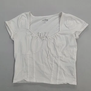 Hollister Shirt Girls Large White Casual Comfort Stylish Youth Kids Outdoors - Picture 1 of 6