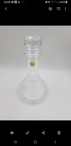 ECHT BLEIKRISTALL - Genuine Lead Crystal Cristal France 10” Decanter - Picture 1 of 5