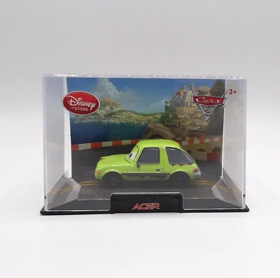 DISNEY PIXAR CARS 2 ACER DIE-CAST CAR IN CASE 1:43 DISNEY STORE - Image 1 of 4