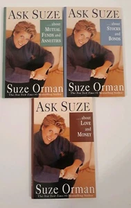 Suze Orman Lot Of 3 Ask Suze Paperback Books Free Shipping - Picture 1 of 4