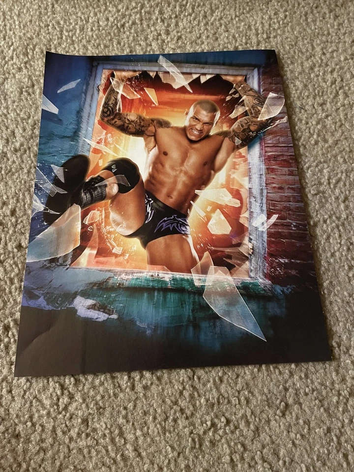 Винтажный RANDY ORTON WWE реслинг Pinup фото журнал вырезки 2010 - Изображение 1 из 1