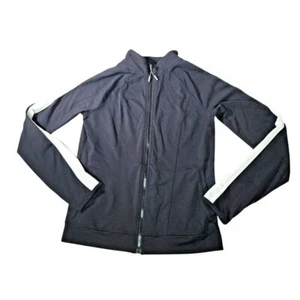 Athleta Girls Track Jacket Size XXL (16) Activewear Athleisure Sporty Thumb Hole - Picture 1 of 11