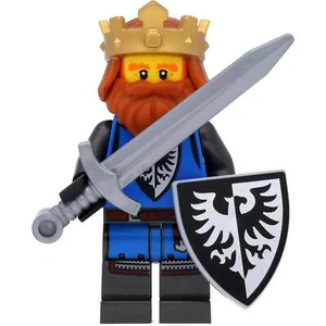 LEGO Castle Minifigurka Król Rycerzy Sokołów #4 - Zdjęcie 1 z 9
