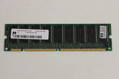 HP D6522A D6522-63001 1818-7140 64MB SDRAM ECC 168 PIN MEMORY MODULE XA7/450 - Image 1 of 2