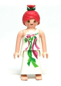 Playmobil Figur Fee Prinzessin mit rosa Haaren Blume Kleid nackte Füße 5279 5995 - Bild 1 von 2