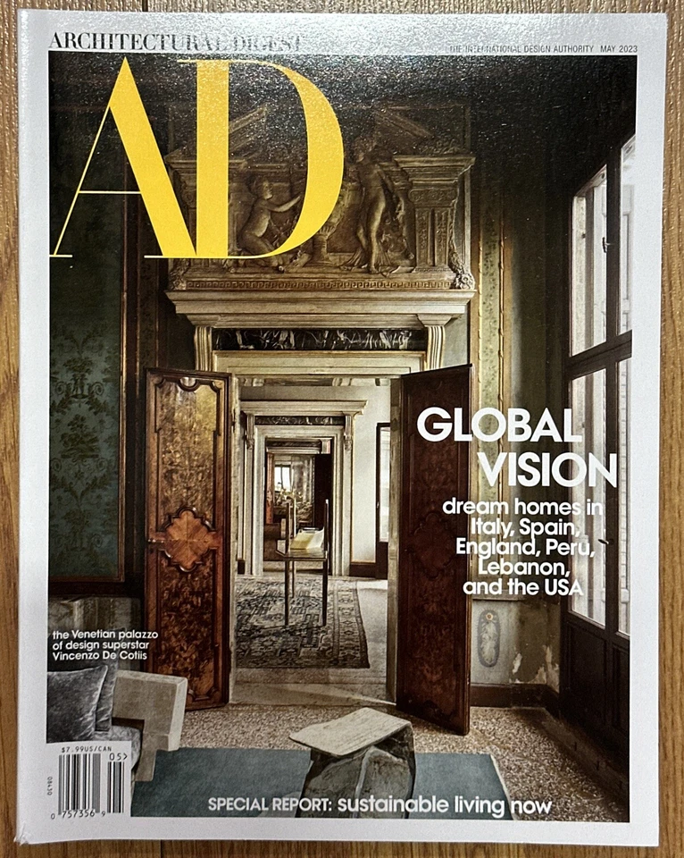 Architectural Digest AD Magazine May 2023 Global Vision - Image 1 of 1
