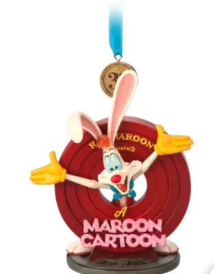 DISNEY STORE Who Framed Roger Rabbit Legacy cuaderno de bocetos adorno 35 aniversario nuevo en caja Foto 1 de 3