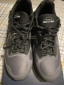 Reebok Lavante Trail 2, Arbeitsschuhe, Steeled Toe, Herren 8,5, Schwarz & Grau, Neu! - Bild 1 von 7
